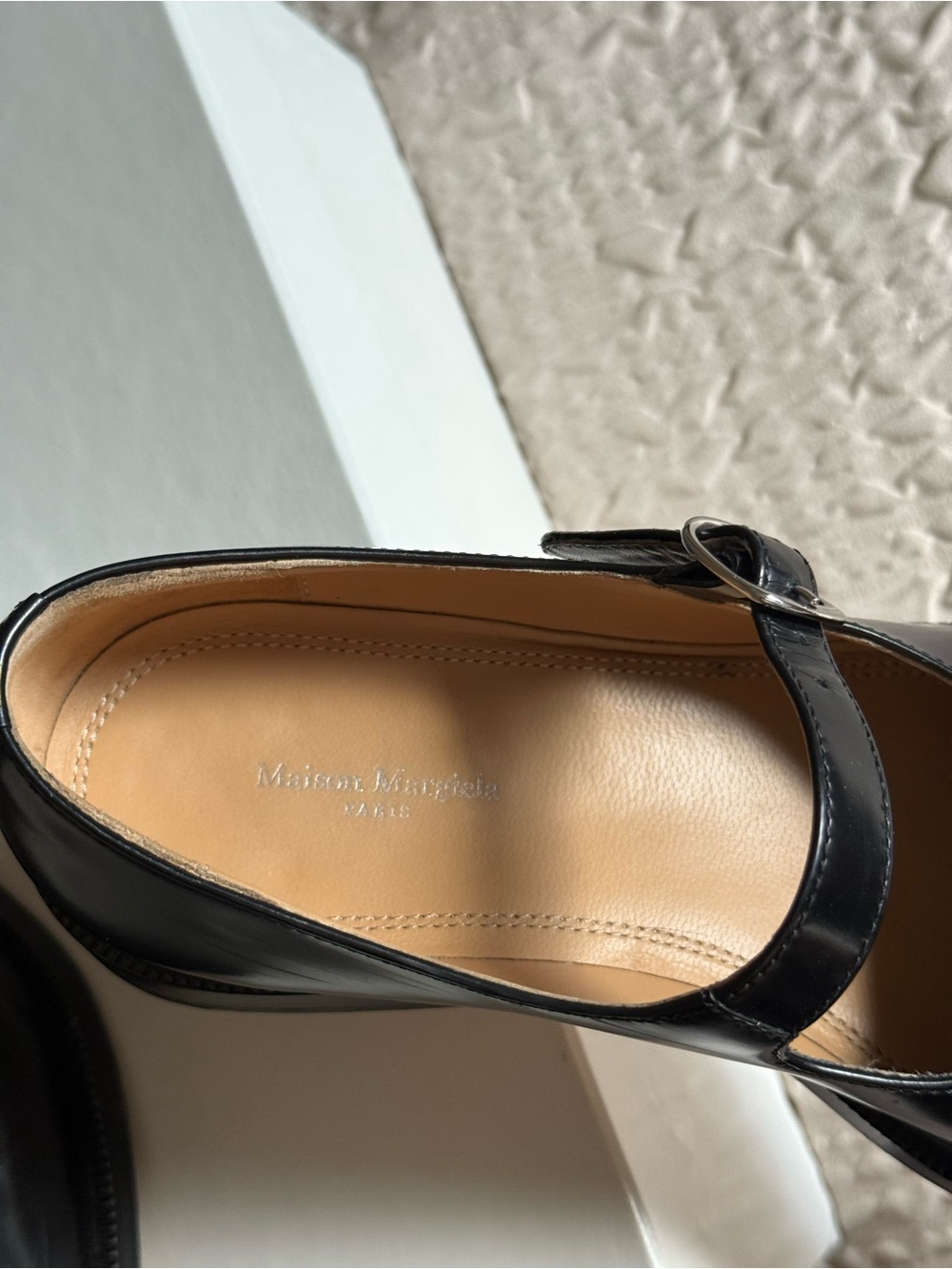 Maison Martin Margiela Black Tabi Mary Jane Flats - Picture 4 of 9